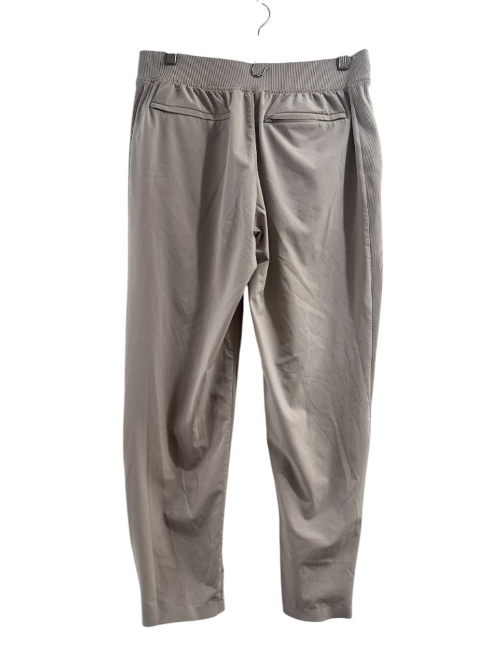 Athleta Brooklyn Ankle Pants Womens 10 Beige straight Leg Lightweight Outdoor - Picture 3 of 12